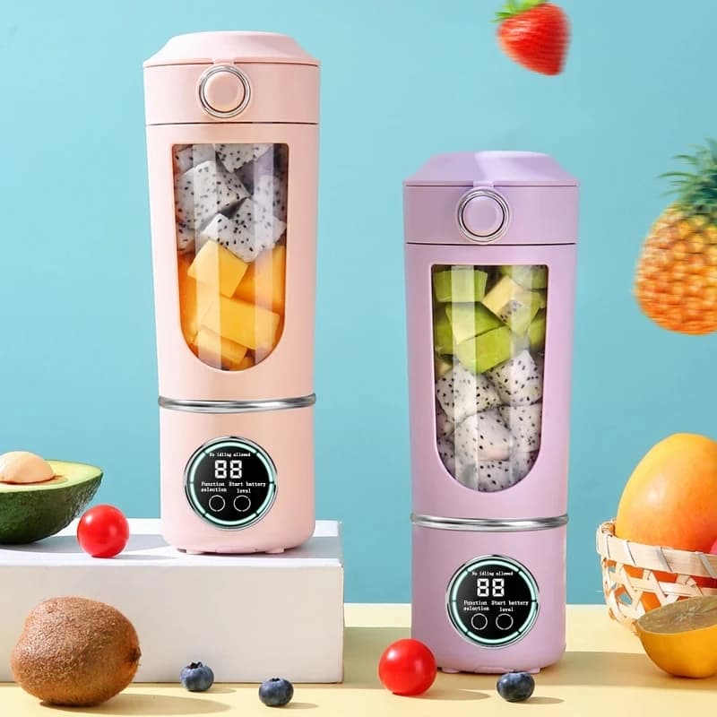 Liquidificadores Elétricos De Aço Inoxidável 700ml , Liquidificador Para Fazer Suco , 12 Folhas , Smoothies Fortes Sem B