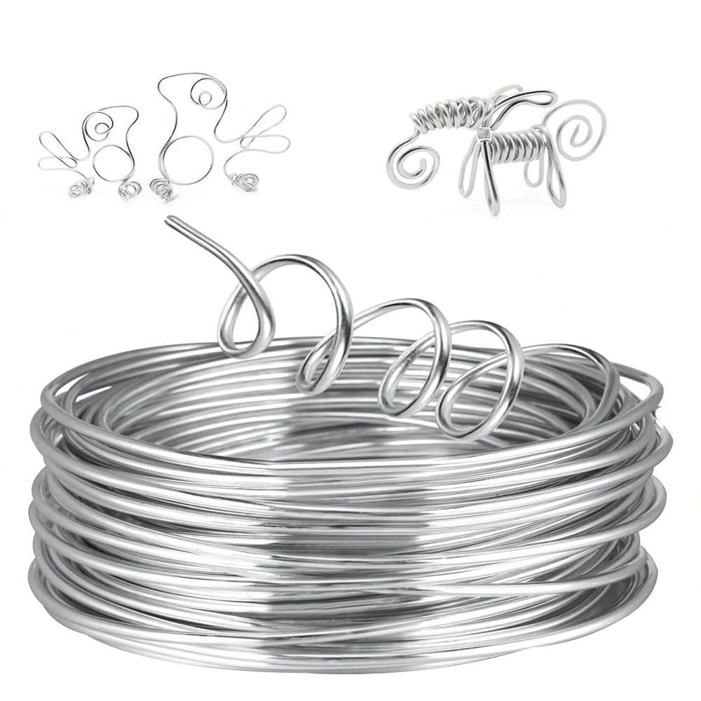 Fio De Alumínio Dobrável De 1.0 Mm-2.5 Para Fazer Joias , Artesanato , Miçangas Florais