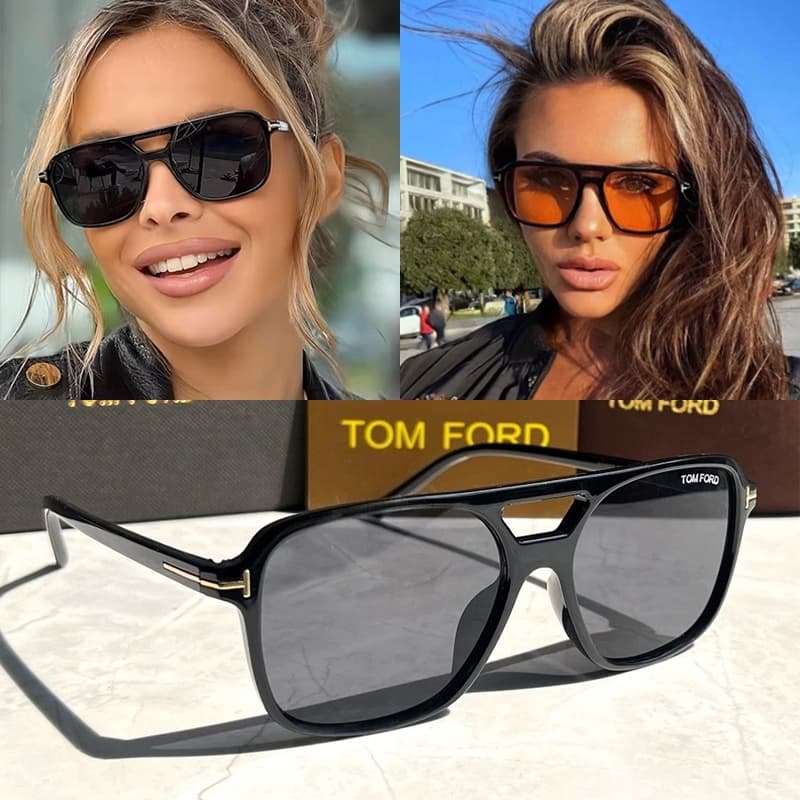 Moda Venda Quente Estilo Europeu E Americano Fotografia De Praia Ao Ar Livre Tom Óculos De Sol Piloto Moderno De Alta Qu