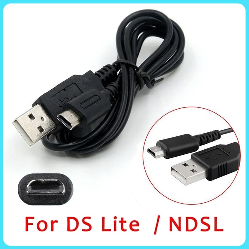 Cabo De Carregamento Usb Para Nintendo DS Lite NDS Carregador