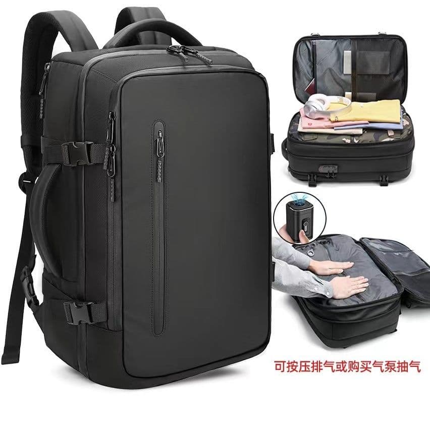 Mochila com Air Cushion Multifuncional, Capacidade Grande para Negócios e Viagem Masculina