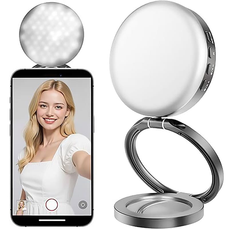 Luz Magnética Para Selfie , Suporte Portátil Celular , Ring Light Anel De iPhone , De Preenchimento LED Fotografia , Víd