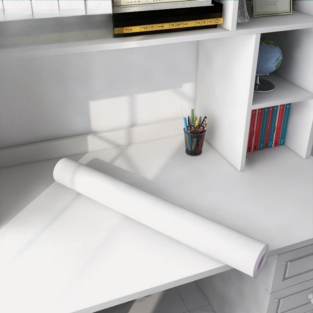 Vinil Branco Adesivo 5/10 Metros + Espátula Grátis | Envelopamento, Plotter, Decoração Geladeira