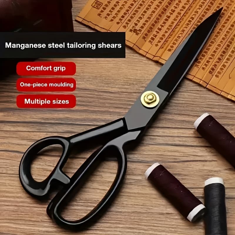 Tesoura Titanium Profissional de Alfaiataria Aço Carbono Corte Limpo em Diversos Tipos de Tecidos Av