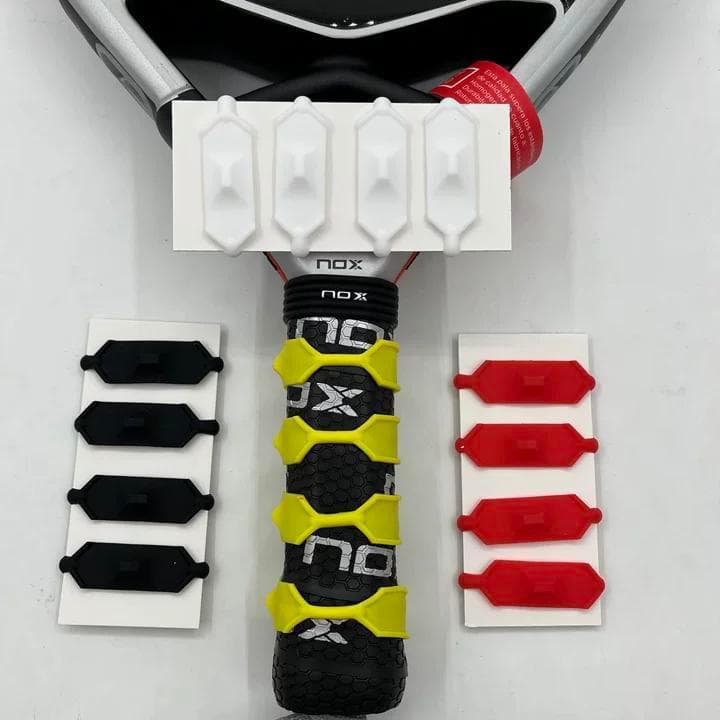 Anéis De Aperto De Raquete Profissional PUMaterial Controle Antiderrapante Conforto Aprimorado Absorção De Suor Para Tre