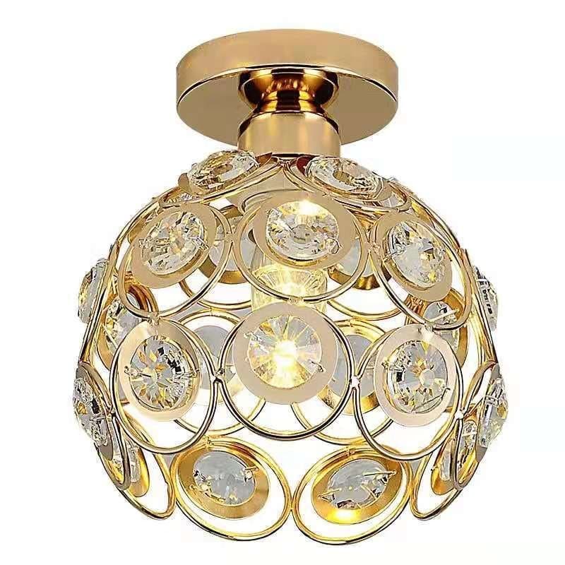 Luminária De Teto Cristal Simplicidade Moderna Corredor Sala De Estar Varanda Quarto