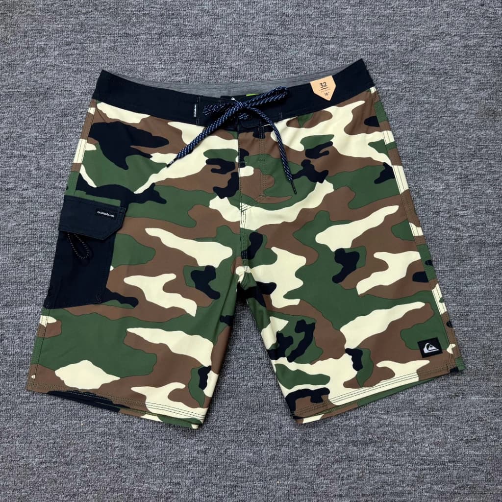 Shorts Masculinos Multioccasion , Secagem Rápida Para Surf , Praia E Cidade Casual