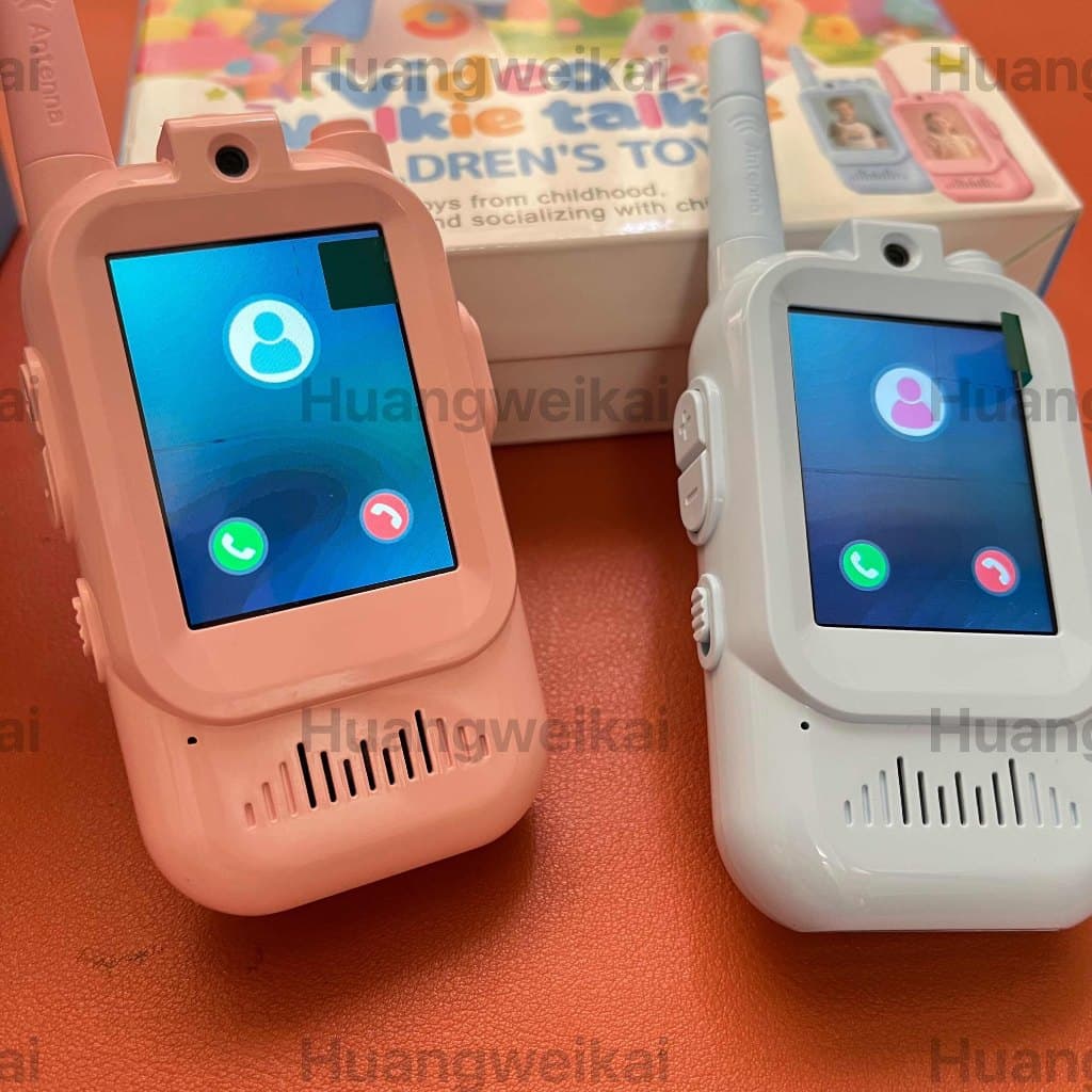 2026 Mais Recente Intercomunicador De Vídeo Infantil Premiun walkie-talkie Para Meninos E Meninas Brinquedos Telefone In