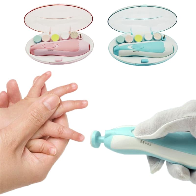 Aparador De Unhas Elétrico 6 Em 1 Para Bebês E Adultos , Pedicure Manicure , Cortador