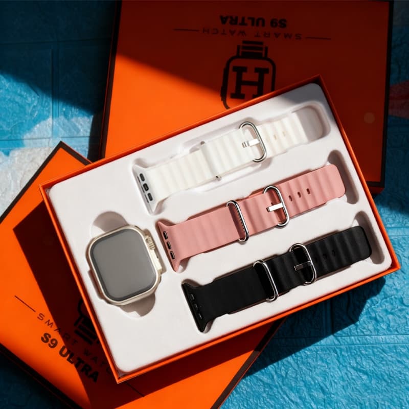 Kit S9 Ultra Smart Watch Chamada De Voz Lembrete De Mensagem , Imagem De Tela Auto-Fabricada , Relógio digital Esportivo