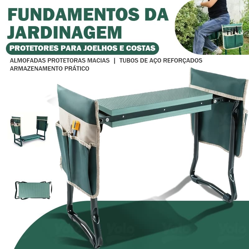 Banqueta Dobrável Para Jardim , Banco Ajoelhar Ao Ar Livre , Assento De Ferramentas Que Economiza Trabalho-Multifunciona