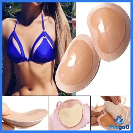 Sutiã Push-Up Com Almofada Invisível Reutilizável Para Aumentar Os Seios