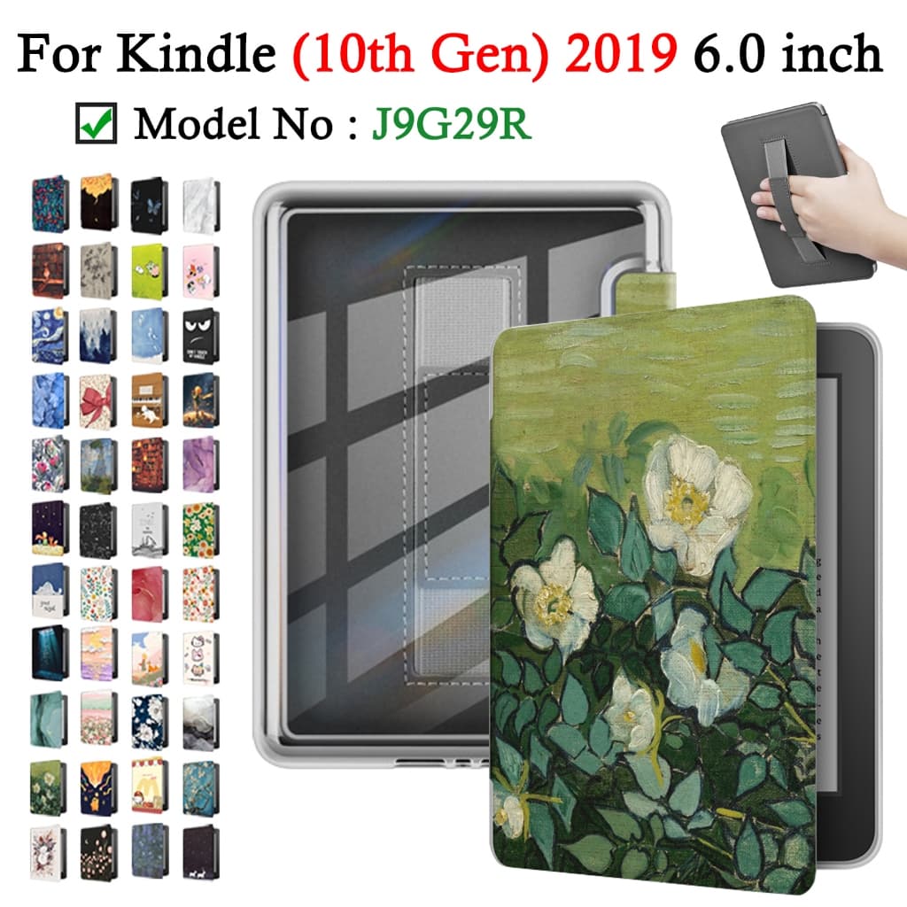Para Kindle 10th Gen 2019 6.0'J9G29R E-Reader Caso Portátil Acrílico Transparente