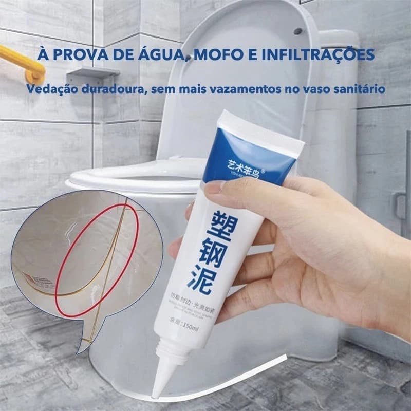 Selante Antimofo E Impermeável Para Banheiros Cozinhas-Vedação Durável Pias-150ml