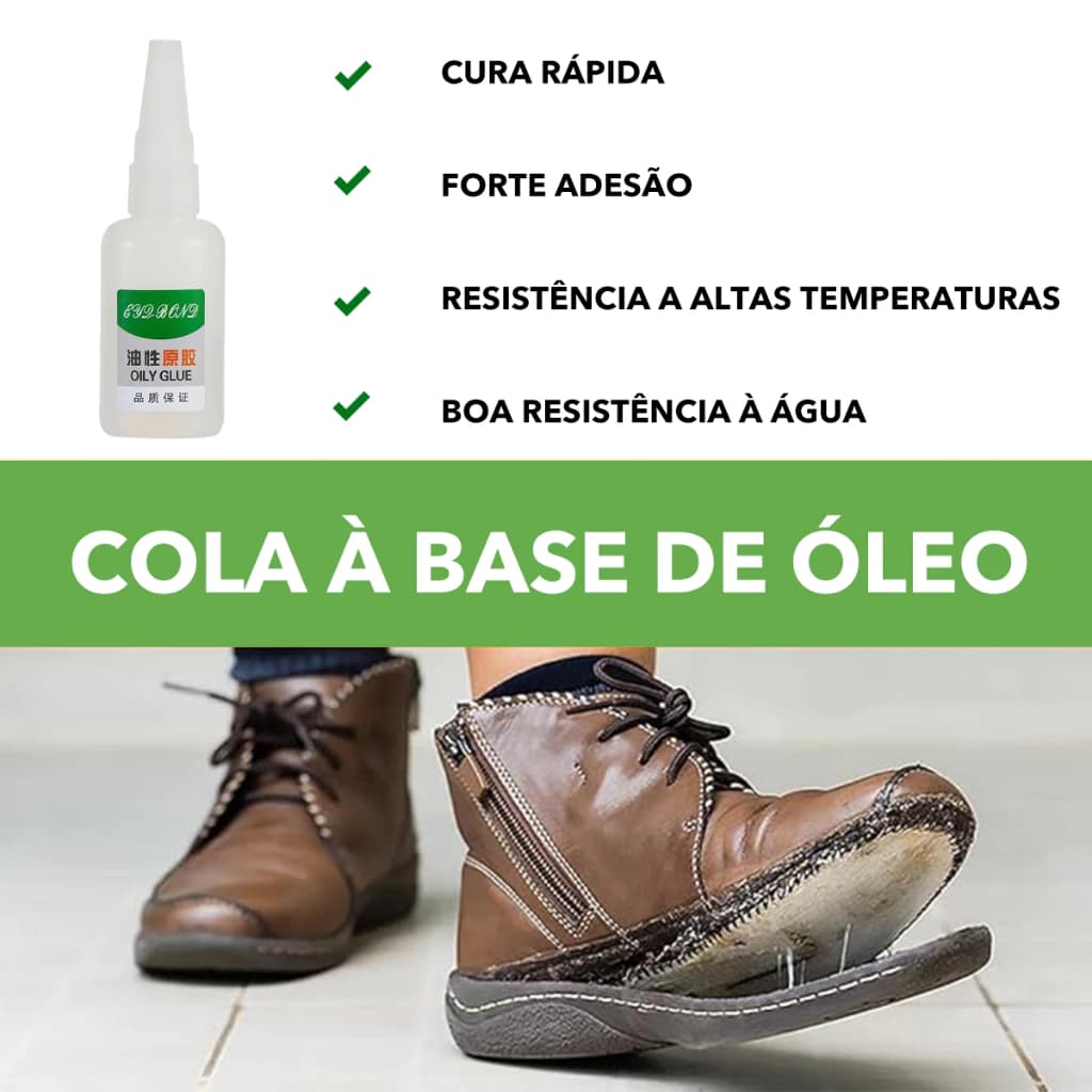 Cola À Base De Óleo Agente De Soldagem Forte Reparo Universal De Sapatos E Móveis-50g