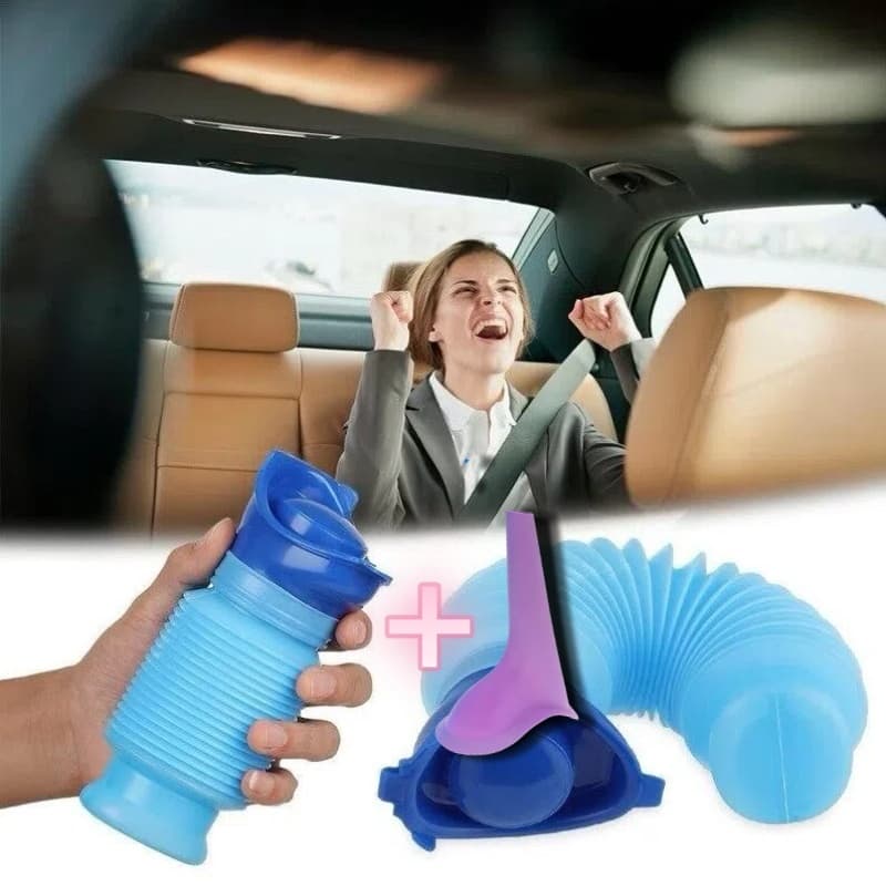 Mictório Portátil Retrátil para Mictório Unissex Mulher Homem Super Higiênico 750 ml