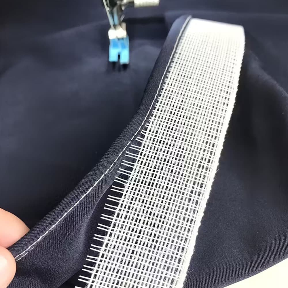 Fita De Viés De Espinha De Peixe Densa E Dura Premium De 2M Para Vestidos De Noiva De Chiffon Rabo De Cavalo , Ajuste Ve