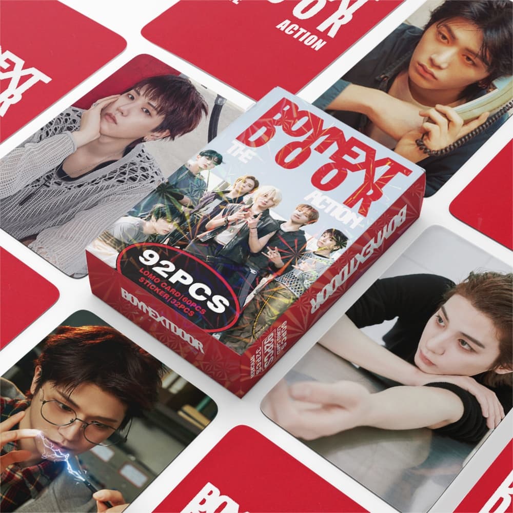 KPOP 92 Unidades/Caixa BOYNEXTDOOR Photocards LOMO Cartão De Coleção