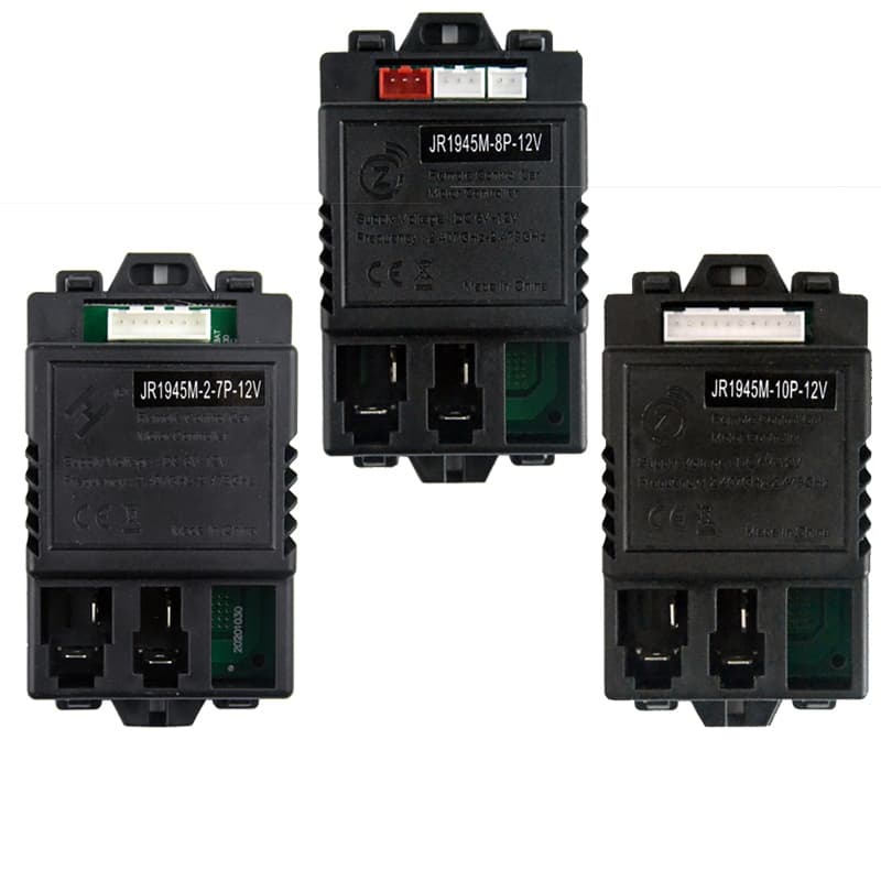 Controlador De Carro Elétrico Infantil 12V JR1945M-7P , Caixa De Controle 10P-12V Para Crianças Andam Em Peças De Reposi