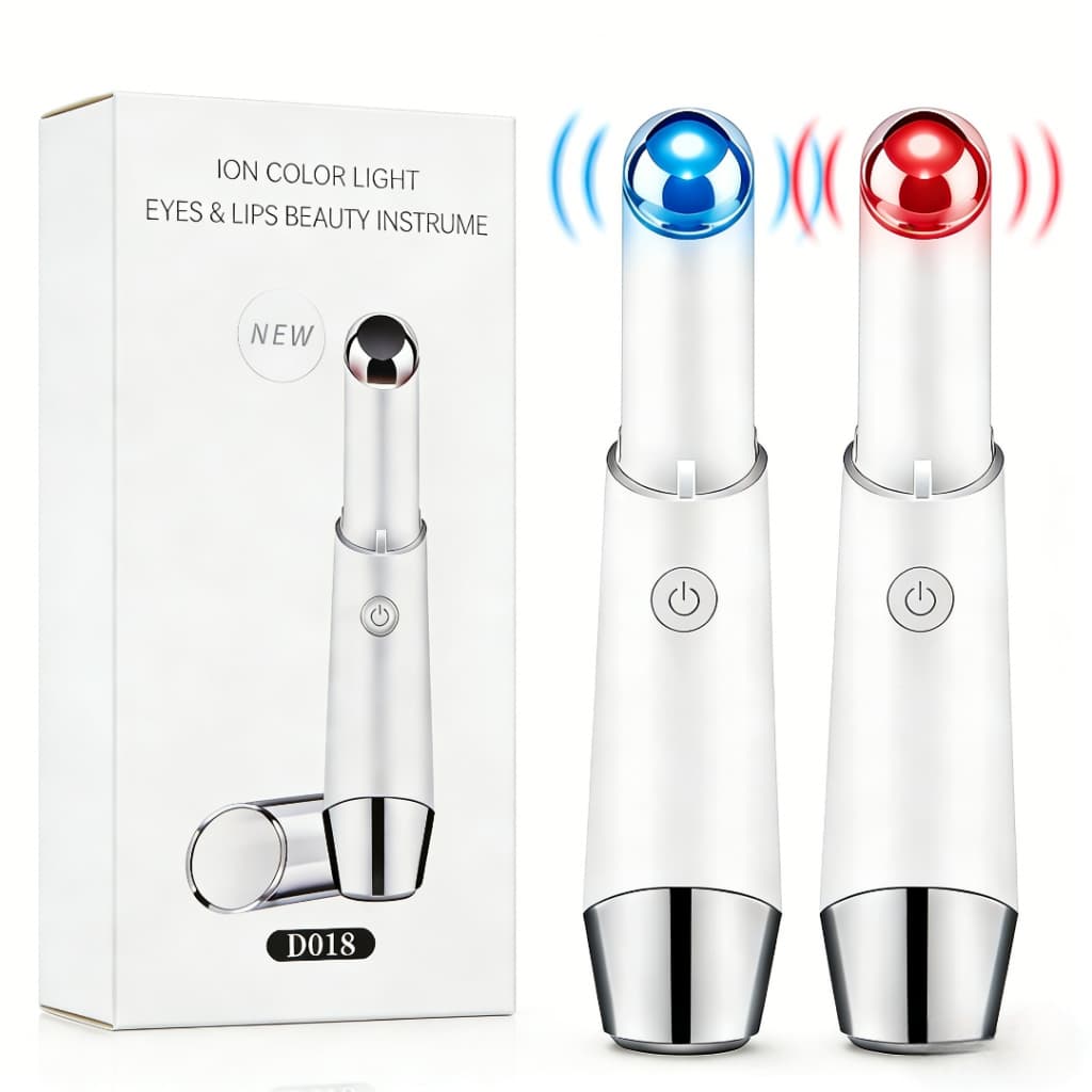 Massageador Ocular Avançado: Compressão Quente Ajustável + Fototerapia para Bolsas e Olheiras