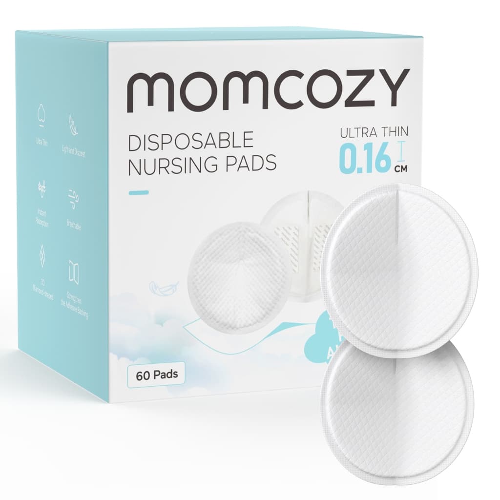 Almofadas De Amamentação Descartáveis Ultrafinas Momcozy , Peito Portáteis Ultraabsorventes E Respiráveis Para Mães , Ma