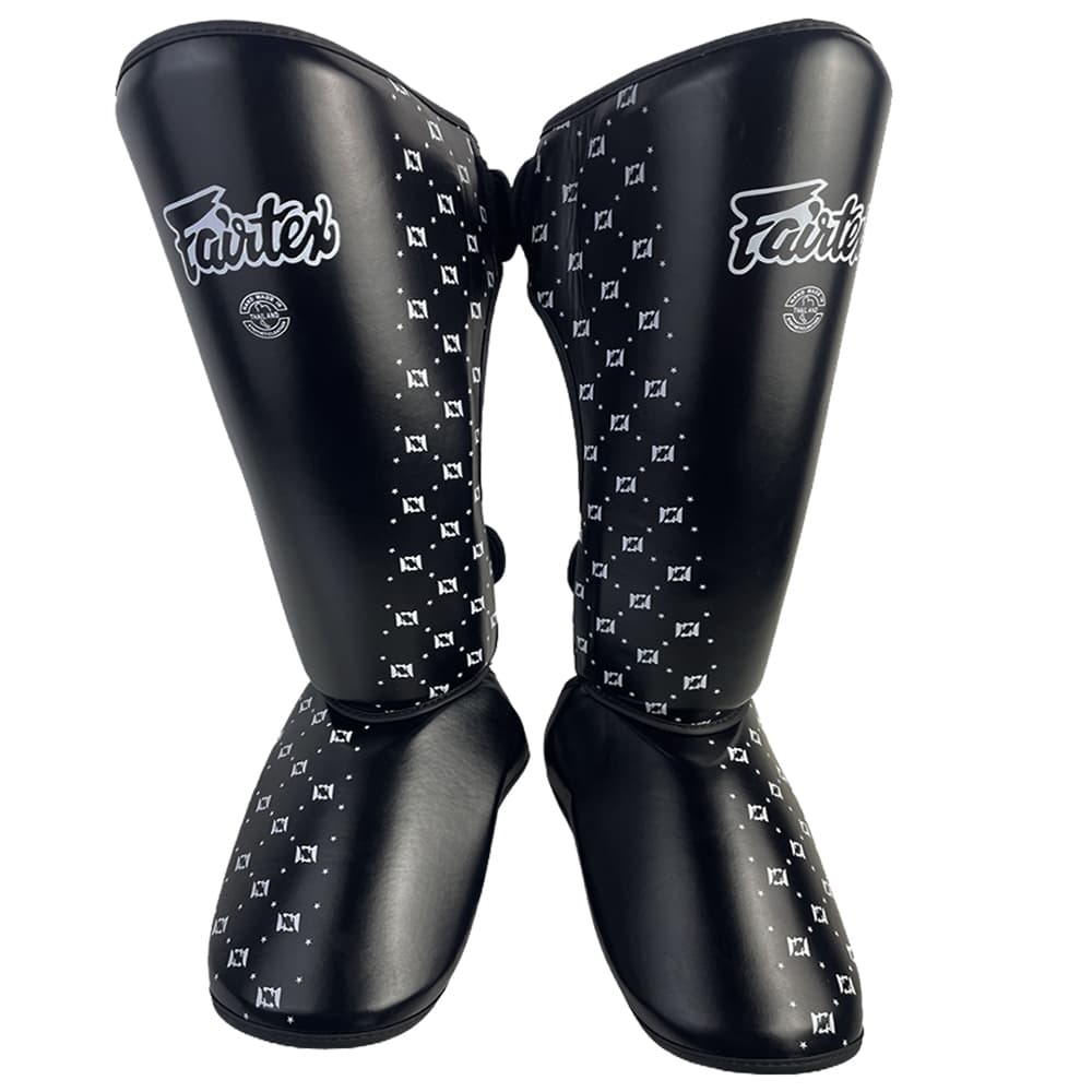 Alta Qualidade fairtex Profissional Crianças Treinamento De Boxe Caneleiras Adultos kickboxing Sanda Leggings Proteção D