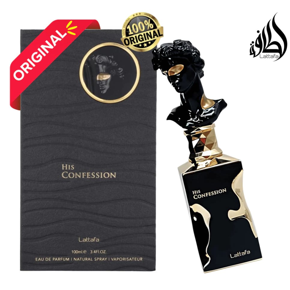 Perfume His Confession Lattafa 100 Ml PERFUME ARABE/ ORIGINAL LACRADO