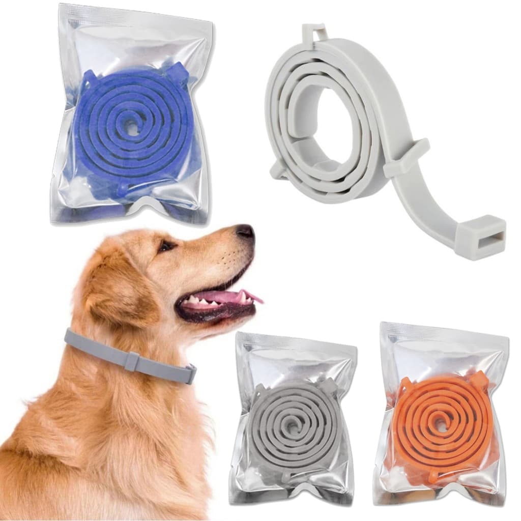 Coleira Para Prevenção De Pulgas E Carrapatos-Ajustável À Prova D'água, Cães Gatos, Veterinários
