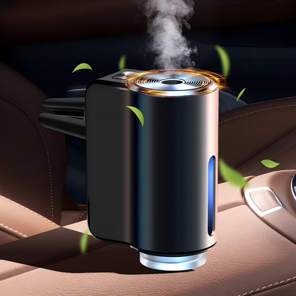 Difusor De Carro Inteligente-Aromaterapia E Umidificador , Eliminador De Odores , Ambientador , Design Prático