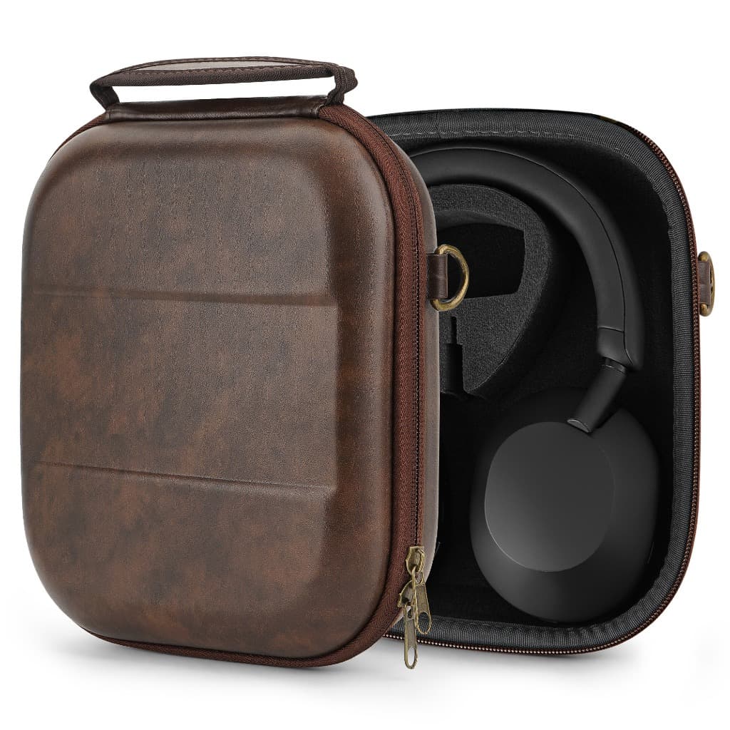 Capa Para Fone De Ouvido Geekria Compatível Com Sony WH-1000XM5 , QC Ultra 2 , Skullcandy Crusher ANC 2 E Mais , Bolsa D