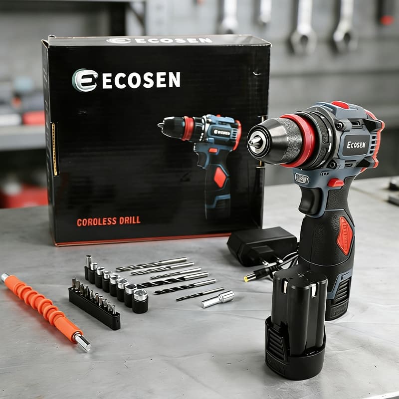 Chave de fenda elétrica sem escova com lítio broca 16, 8v torque motor sem escova com duas baterias