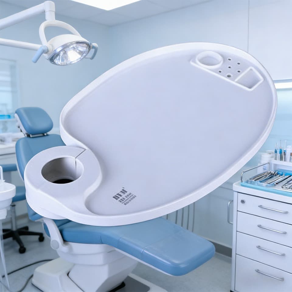 Bandeja De Odontologia Para Cadeira Dental Parts Pro Bathed Unidades Adicionais