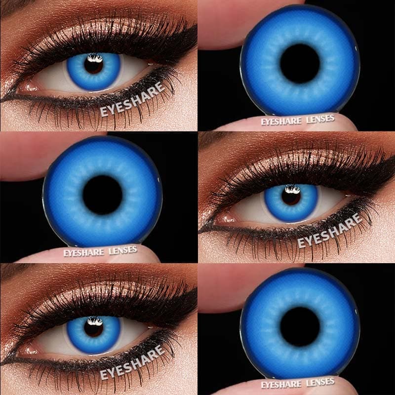 Eyeshare Lente De Contato Olhos Para Cosplay Maquiagem Azul Verde Roxo Cores Lentes DIA 14.0-14.5mm Festa De Natal