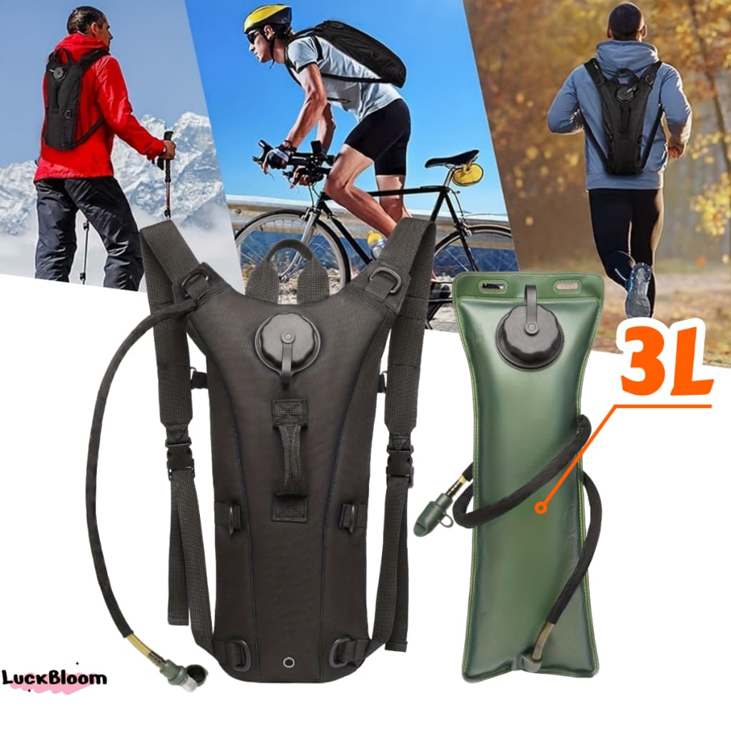 Mochila Hidratação Bicicleta Térmica C/ Refil 3l