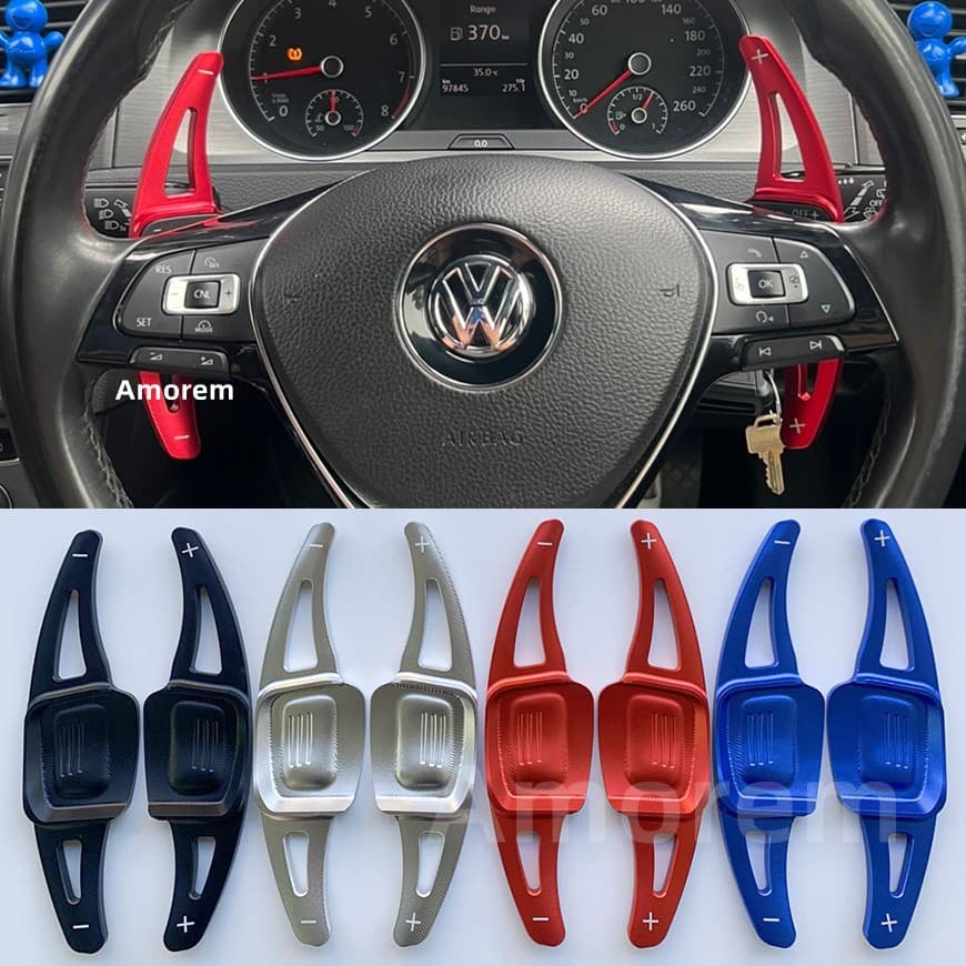 Volkswagen Volante Paddle Shift Para VW Polo Virtus Nivus Golf MK7 TSI 2018