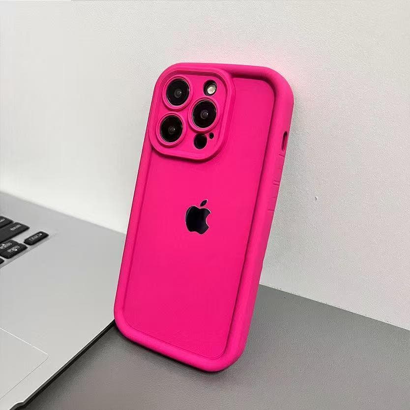 Capinha Capa De Silicone Anti-impacto Para iPhone 17 16 15 14 13 12 11 Plus Pro Max Ar Normal Resistente A Quedas Celula