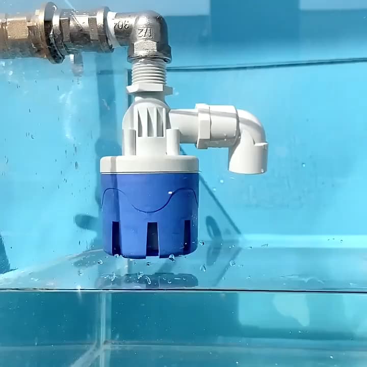 1/2” Válvula De Boia De Controle De Nível De água Totalmente Automática Para Tanques Piscinas