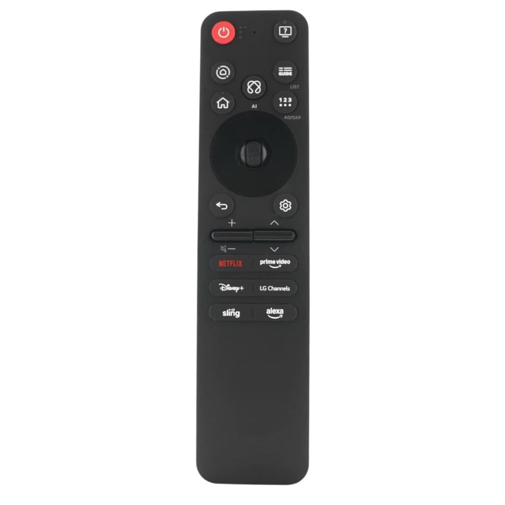 Controle Remoto De TV Mágica LG MR25GA 2025 | AI Voz Netflix Vídeo Principal Disney + Canais Sling Alexa-AKB76046602
