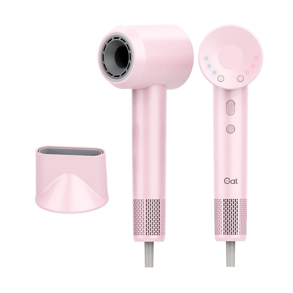 Gat Secador de Cabelo de íons Negativos de Alta Velocidade Com 1600 W, Baixo Ruído (127V/220V)