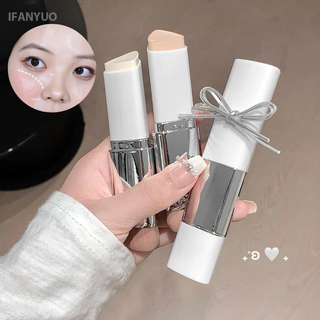 Lazy Foundation Stick Hidratante E Corretivo Natural Maquiagem Base De Fosca Mantém Suor