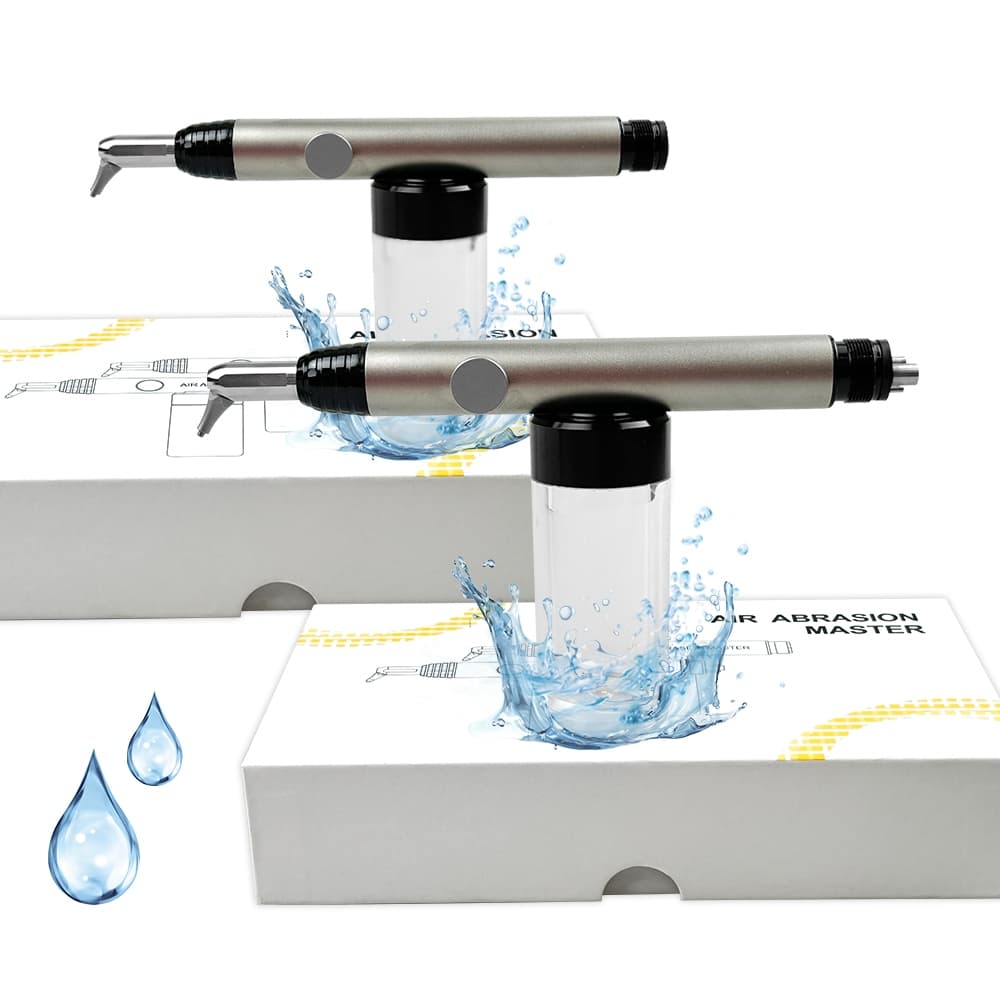 1 Conjunto De Máquina De Jateamento De Alumínio Dental Com Spray De Água Microetcher Alumina Pistola Polidor De Ar