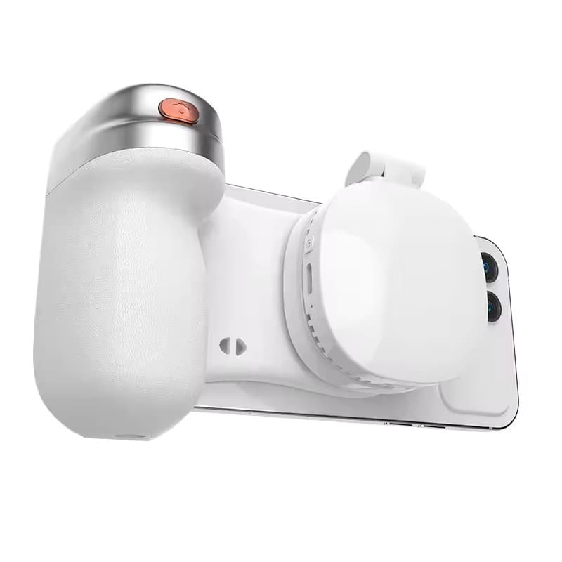 Inteligente Bluetooth Portátil Suporte Do Telefone Selfie Alça Câmera Magnética Com Luz De Preenchimento Para Iphone And