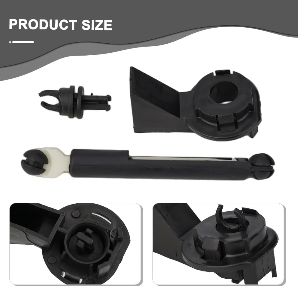 Capôs Do Motor Trava Biela + Base Para Ford Focus 2 2005-2011