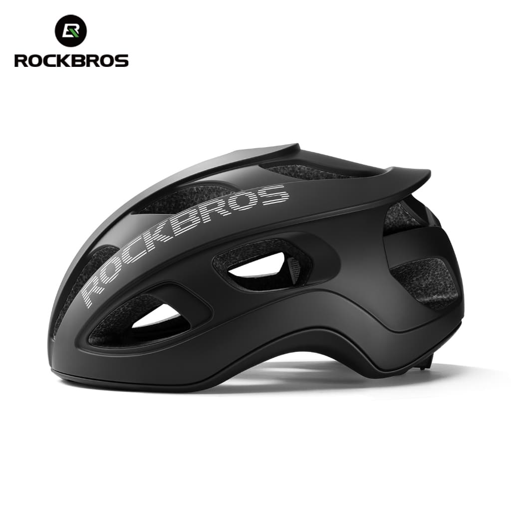 ROCKBROS Capacete De Bicicleta EPS Segurança De Estrada MTB Respirável Ajustável Integrado Anti-Queda