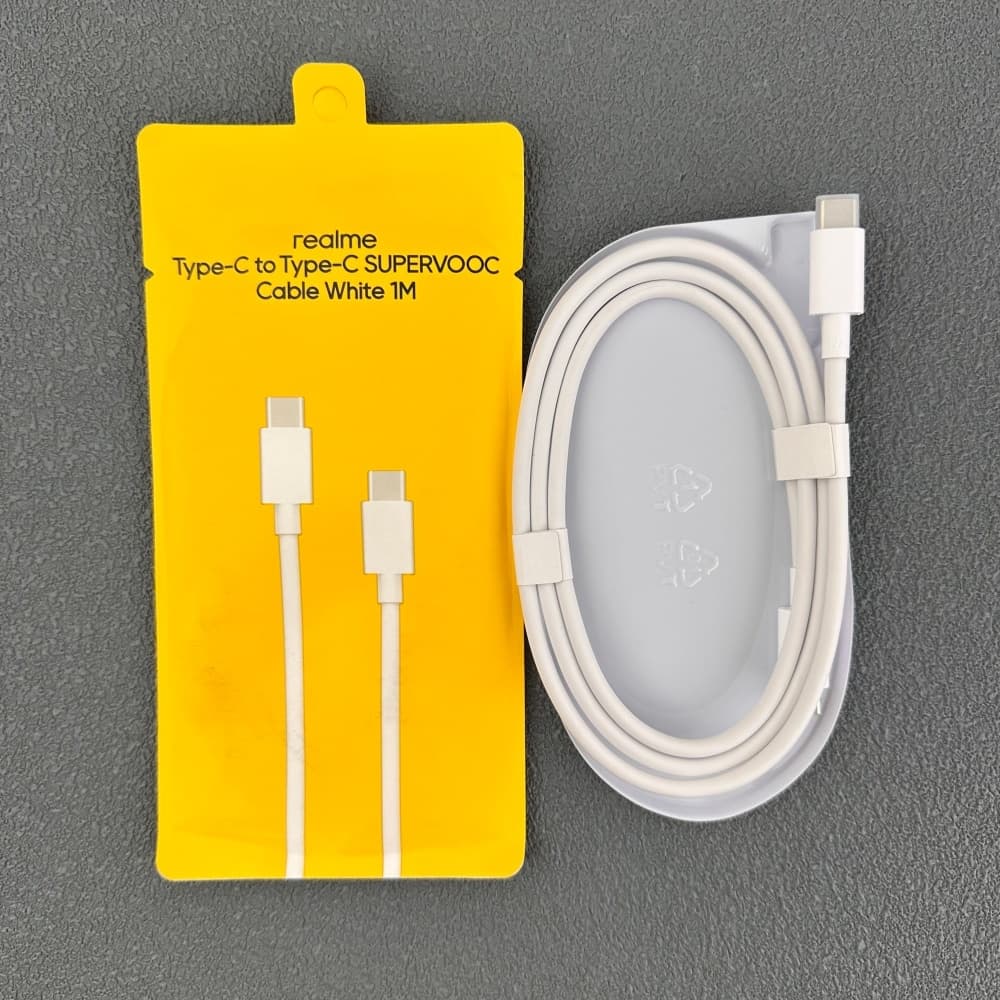 Original Realme 10A PD Cabo 100W 80 65 Usb Tipo C Super Dardo Vooc Carregador Para 15 14 13 Pro + 12 P4 GT 8 7 Neo 7 6