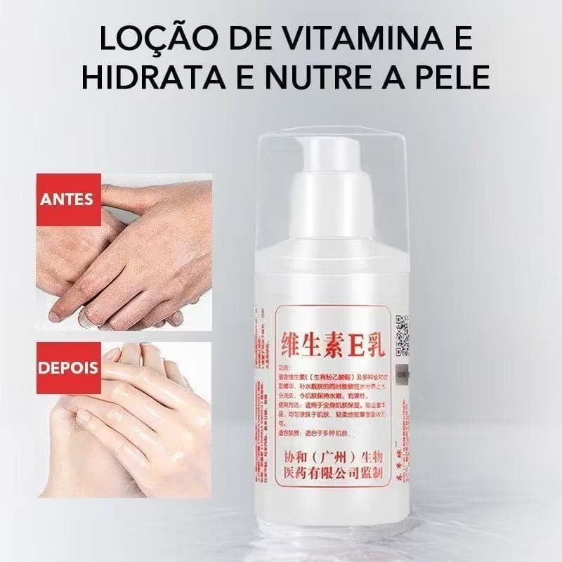 100ml vitamina E leite loção hidratante macia loção corporal refrescante creme nutritivo produtos de cuidados com a pele