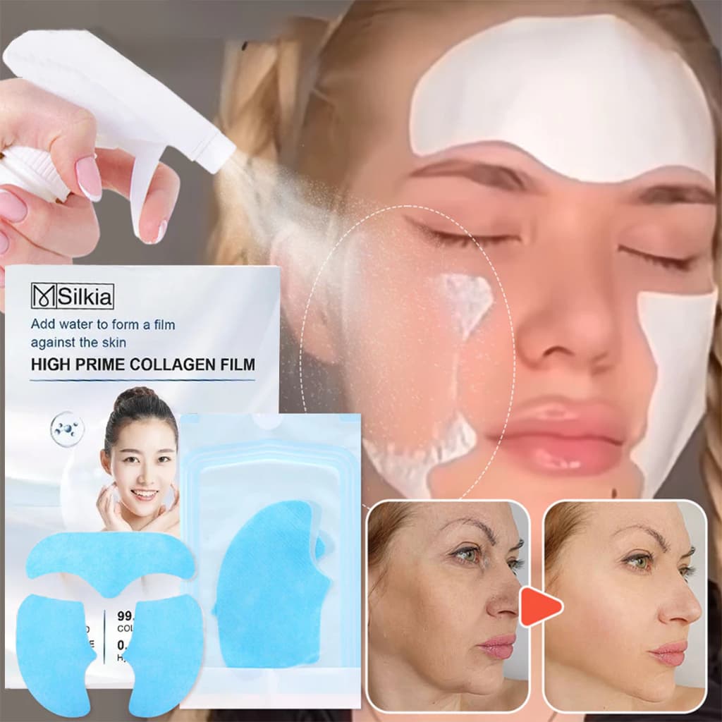 Nano Collagen Mask Face Collagen Korea Collagen Mask 3 Pcs Set