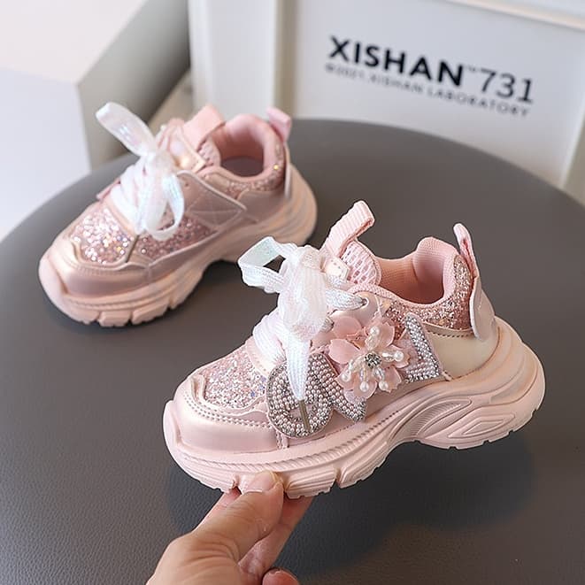 Tênis infantil Sapatos infantis casuais para Meninas Moda tênis de corrida para Leve e macio