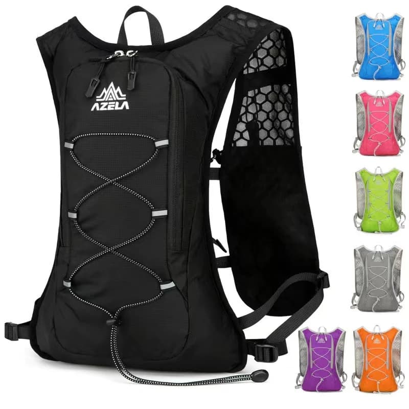 Mochila Leve Para Ciclismo De Corrida , Grande Capacidade , Repelente De Água , Esportes Ao Ar Livre , Bolsa De Montanhi