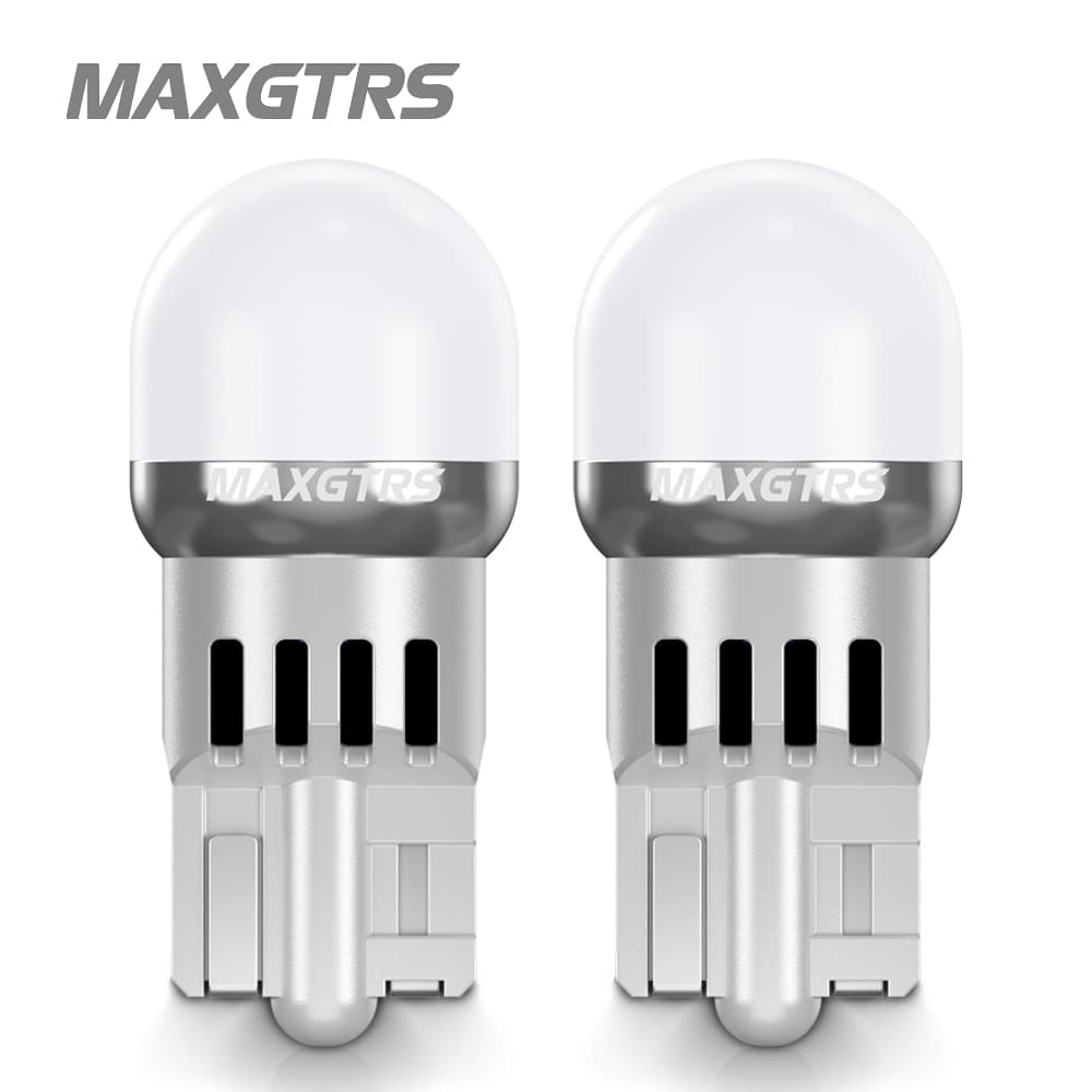 MAXGTRS T10 W5W 194 168 Luz Suave 2SMD 3030 LED Para Leitura Interior Placa De Licença Cúpula Porta Substituição Blub Br